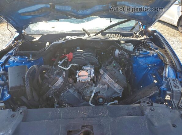 1FA6P8CF9L5149105 2020 FORD MUSTANG Blue Rear interior view