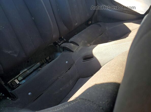 1FA6P8CF9L5149105 2020 FORD MUSTANG Blue Rear seats view