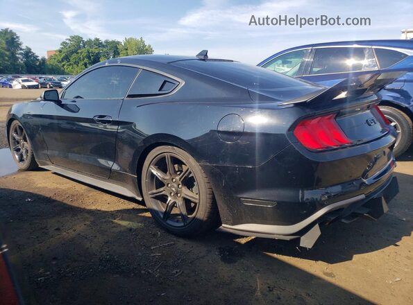 1FA6P8CF9L5183691 2020 FORD MUSTANG Черный Задняя левая четверть