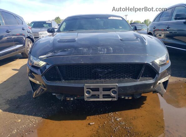 1FA6P8CF9L5183691 2020 FORD MUSTANG Черный Вид спереди