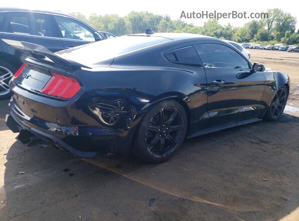 1FA6P8CF9L5183691 2020 FORD MUSTANG Черный Задняя правая четверть