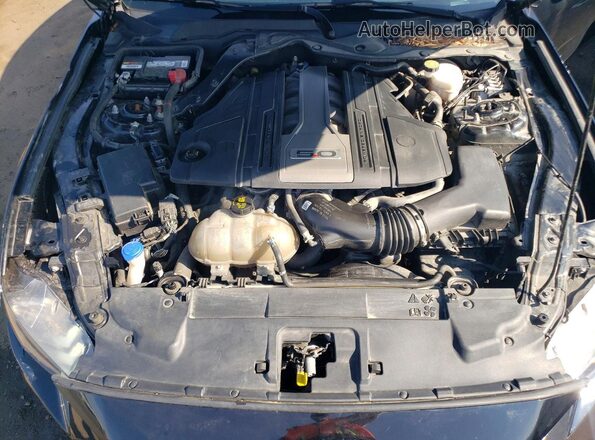 1FA6P8CF9L5183691 2020 FORD MUSTANG Черный Вид задней части салона
