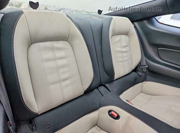 1FA6P8CF9M5135240 2021 FORD MUSTANG Blue Rear seats view