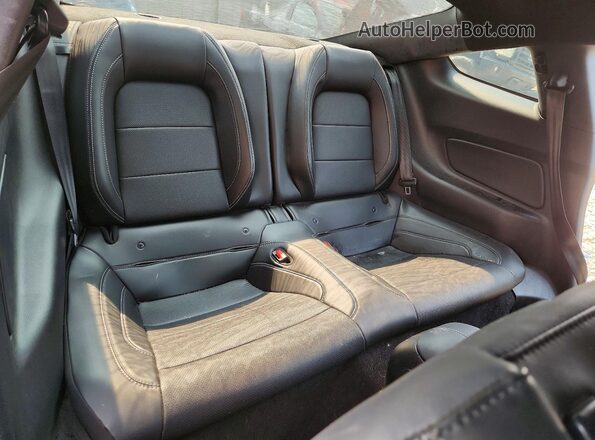 1FA6P8CF9N5145090 2022 FORD MUSTANG Черный Вид задних сидений