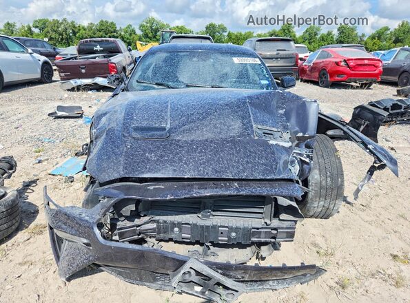 1FA6P8CF9N5147924 2022 FORD MUSTANG Black წინა ხედი