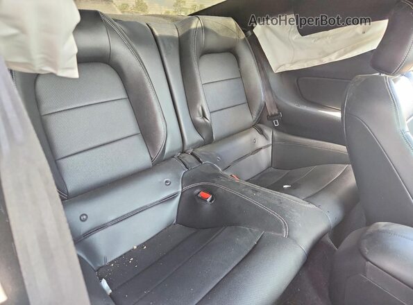1FA6P8CF9N5147924 2022 FORD MUSTANG Black უკანა სავარძლების ხედი