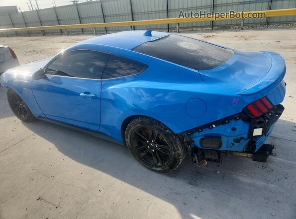 1FA6P8CF9R5415070 2024 FORD MUSTANG Blue Rear left