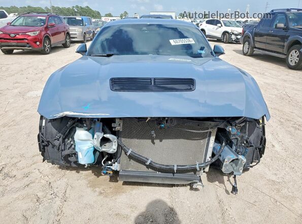 1FA6P8CF9R5422049 2024 FORD MUSTANG Gray Դիմացի տեսք