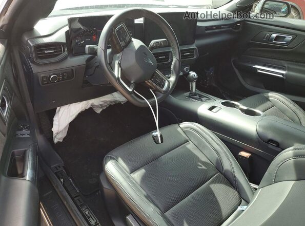 1FA6P8CF9R5422049 2024 FORD MUSTANG Gray Առջևի վահանակի տեսք