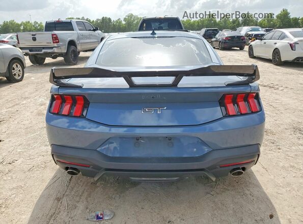 1FA6P8CF9R5422049 2024 FORD MUSTANG Gray Հետևի տեսք