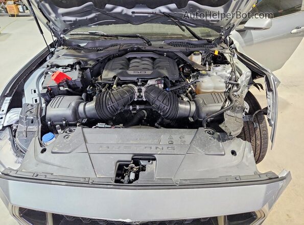 1FA6P8CF9R5431401 2024 FORD MUSTANG Gray Vista interior trasera