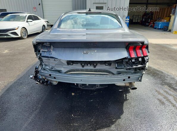 1FA6P8CF9T5407719 2026 FORD MUSTANG Gray უკანა ხედი