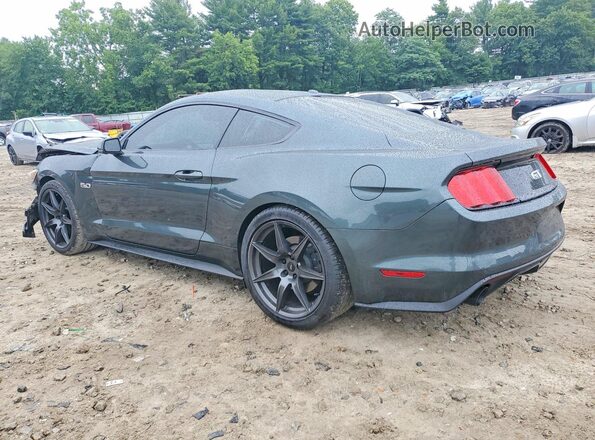 1FA6P8CFXG5250546 2016 FORD MUSTANG Green Rear left