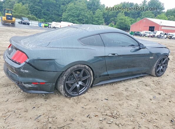 1FA6P8CFXG5250546 2016 FORD MUSTANG Green Rear right