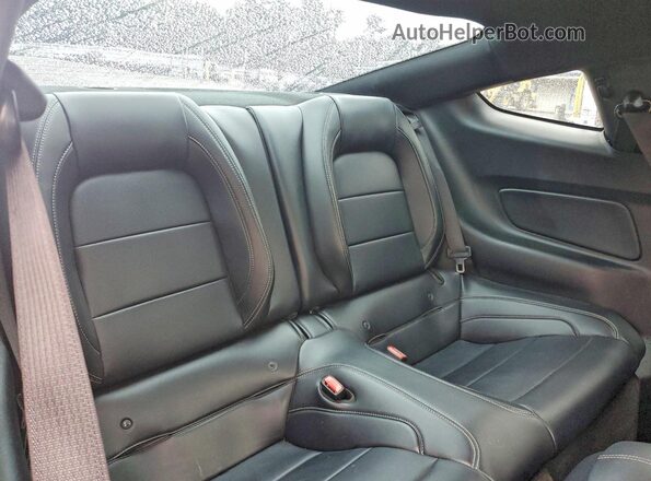 1FA6P8CFXG5250546 2016 FORD MUSTANG Green Rear seats view