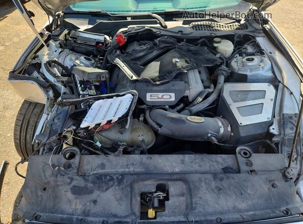1FA6P8CFXG5288939 2016 FORD MUSTANG Silver Rear interior view