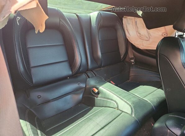 1FA6P8CFXG5288939 2016 FORD MUSTANG Silver Rear seats view