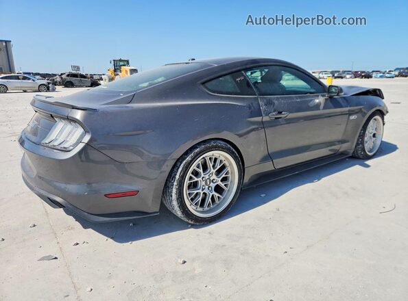 1FA6P8CFXJ5156738 2018 FORD MUSTANG Gray უკანა მარჯვენა
