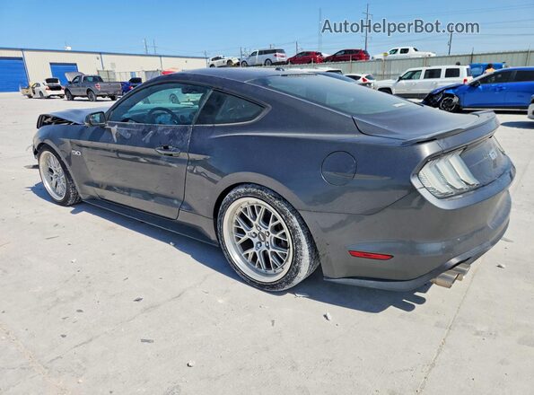 1FA6P8CFXJ5156738 2018 FORD MUSTANG Gray უკანა მარცხენა