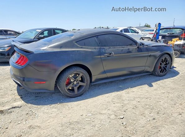 1FA6P8CFXK5169264 2019 FORD MUSTANG Черный Задняя правая четверть