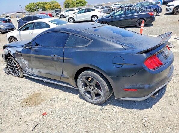 1FA6P8CFXK5169264 2019 FORD MUSTANG Черный Задняя левая четверть