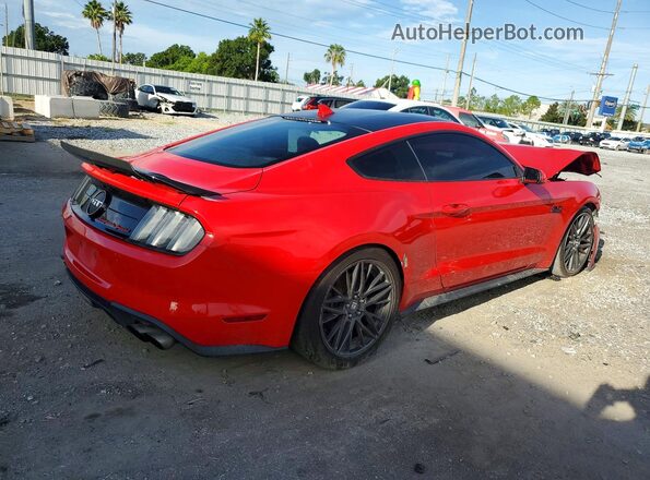 1FA6P8CFXM5151740 2021 FORD MUSTANG Red უკანა მარჯვენა