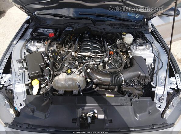 1FA6P8CFXN5104628 2022 FORD MUSTANG Серый Вид сзади