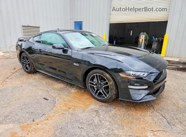 1FA6P8CFXN5123311 2022 FORD MUSTANG Black Przód prawy