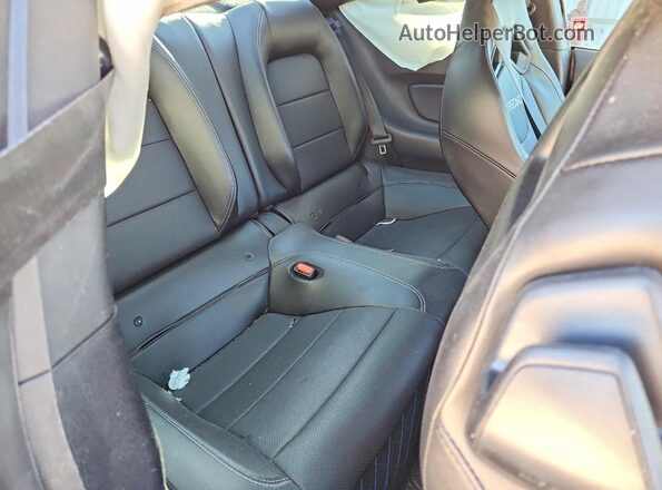 1FA6P8CFXP5304458 2023 FORD MUSTANG Black Rear seats view