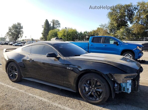 1FA6P8CFXS5411079 2025 FORD MUSTANG Black Przód prawy