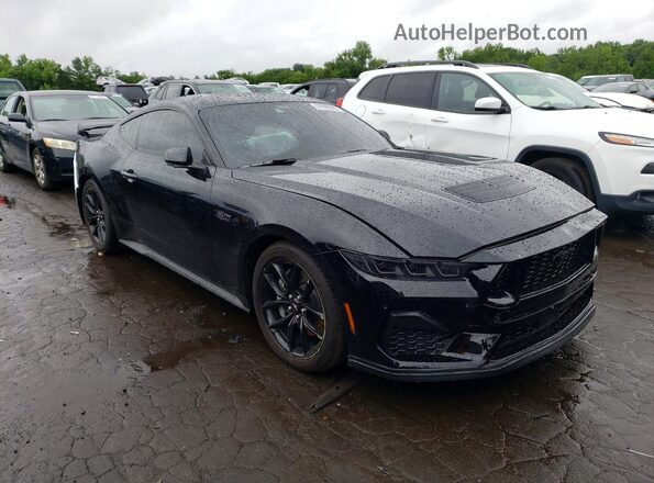 1FA6P8CFXS5413138 2025 FORD MUSTANG Black Առջևի աջ