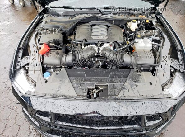 1FA6P8CFXS5413138 2025 FORD MUSTANG Black Սալոնի հետևի տեսք
