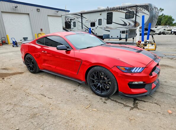 1FA6P8JZ0H5525341 2017 FORD MUSTANG Red წინა მარჯვენა