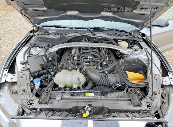 1FA6P8JZ6L5551970 2020 FORD MUSTANG Silver Vista interior trasera