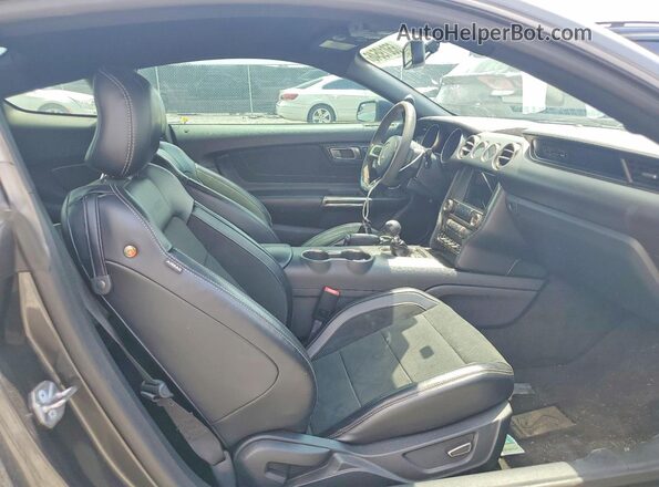 1FA6P8JZXG5525930 2016 FORD MUSTANG Charcoal Rear seats view
