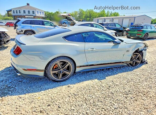 1FA6P8R01M5550832 2021 FORD MUSTANG Серый Задняя правая четверть