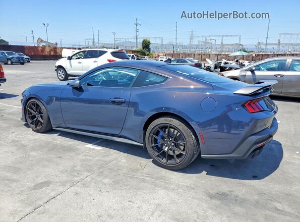 1FA6P8R03S5500107 2025 FORD MUSTANG Blue Задня ліва чверть
