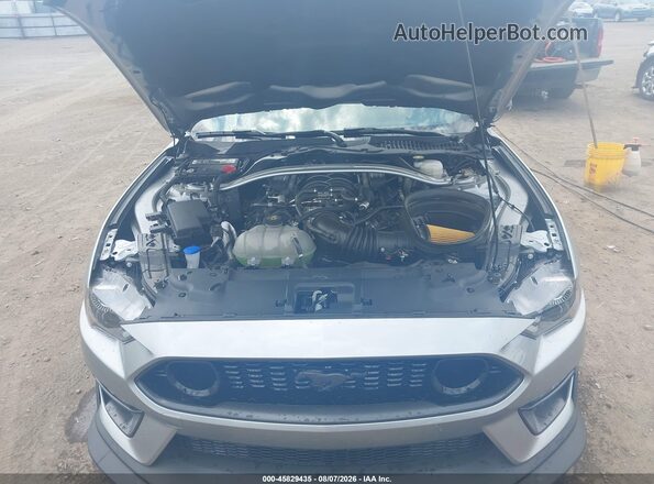 1FA6P8R05M5553376 2021 FORD MUSTANG Silver Vista trasera