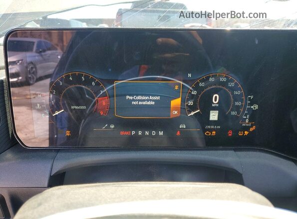 1FA6P8R07R5500654 2024 FORD MUSTANG Blue Սարքավորումների վահանակի տեսք