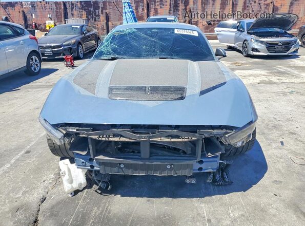 1FA6P8R07R5500654 2024 FORD MUSTANG Blue Դիմացի տեսք