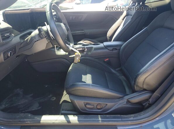 1FA6P8R07R5500654 2024 FORD MUSTANG Blue Սալոնի դիմացի տեսք