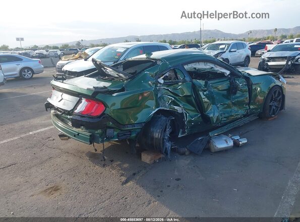 1FA6P8SJ4N5500740 2022 FORD MUSTANG Green Вид спереду