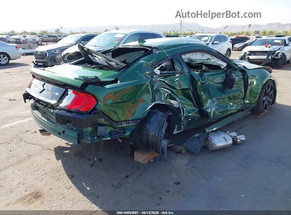 1FA6P8SJ4N5500740 2022 FORD MUSTANG Green Задня права чверть