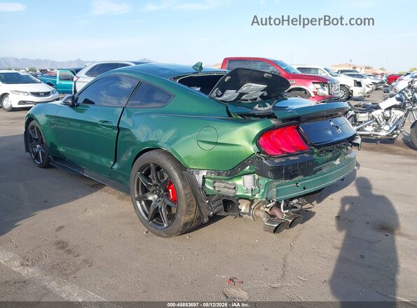 1FA6P8SJ4N5500740 2022 FORD MUSTANG Green Задня ліва чверть