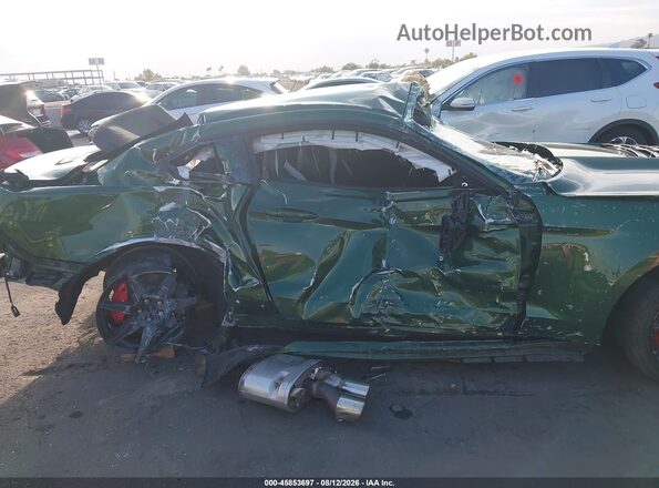 1FA6P8SJ4N5500740 2022 FORD MUSTANG Green Панорамний вид салону 360°
