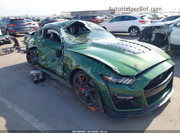 1FA6P8SJ4N5500740 2022 FORD MUSTANG Green 