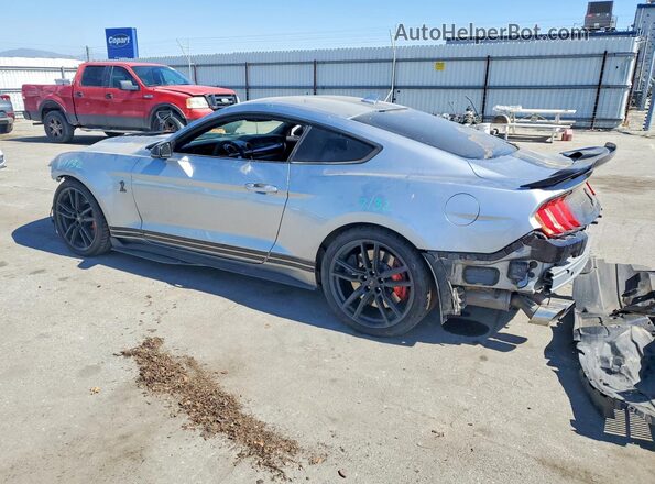 1FA6P8SJ6L5502227 2020 FORD MUSTANG Silver Tył lewy