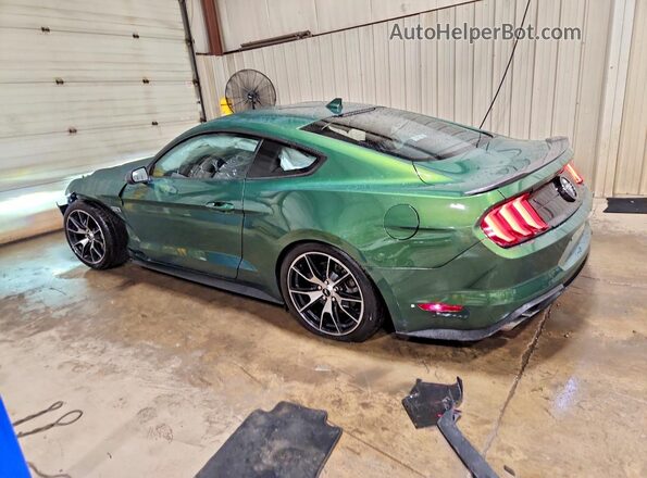 1FA6P8TD9N5144441 2022 FORD MUSTANG Green Rear left