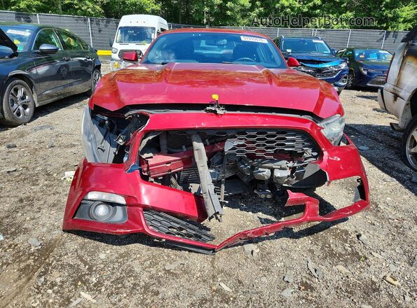1FA6P8TH0G5326759 2016 FORD MUSTANG Red Դիմացի տեսք