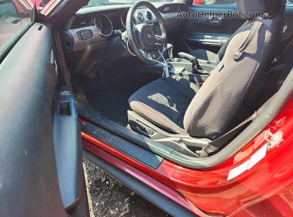 1FA6P8TH0G5326759 2016 FORD MUSTANG Red Առջևի վահանակի տեսք